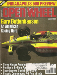 OPEN WHEEL 1994 JUNE - INDY PREVIEW, BETTENHAUSEN, PONTIAC 4, NELSON PIQUET
